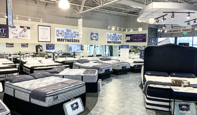 franklin mattress store showroom